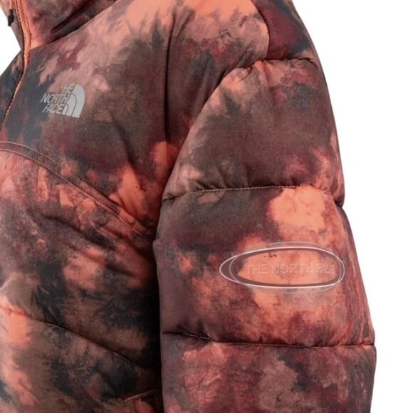 The North Face Jacket Womens 2XL Coral Black Relaxed Fit Puffer Zip NF0A7WU8 - Picture 12 of 13